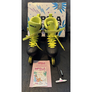 Impala Lightspeed Inline Skates Black/Fluoro Yellow Women’s 9/ Men’s 6